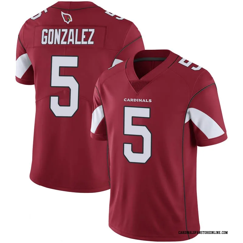 Men's Nike Arizona Cardinals Zane Gonzalez Cardinal 100th Vapor Jersey ...