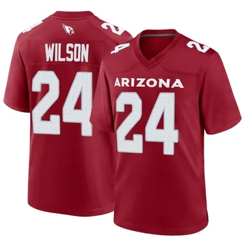 Adrian Wilson #24 Arizona Cardinals Reebok On Field Jersey Black Size 52  +2"