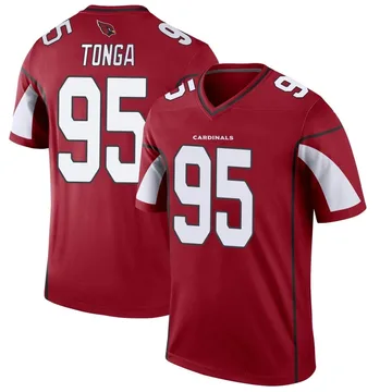 Youth Nike Arizona Cardinals Khyiris Tonga Cardinal Jersey - Legend