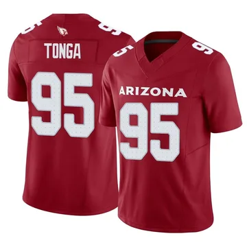 Youth Nike Arizona Cardinals Khyiris Tonga Cardinal Vapor F.U.S.E. Jersey - Limited